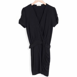 BA&SH Sweeny Mini Dress in Black